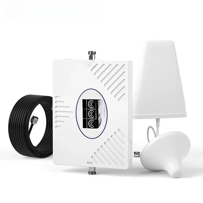 Triple Netcom 2G3G4G Mobile Phone Signal Amplifier Triple Band Villa Basement Rental House Signal Enhancement Repeater