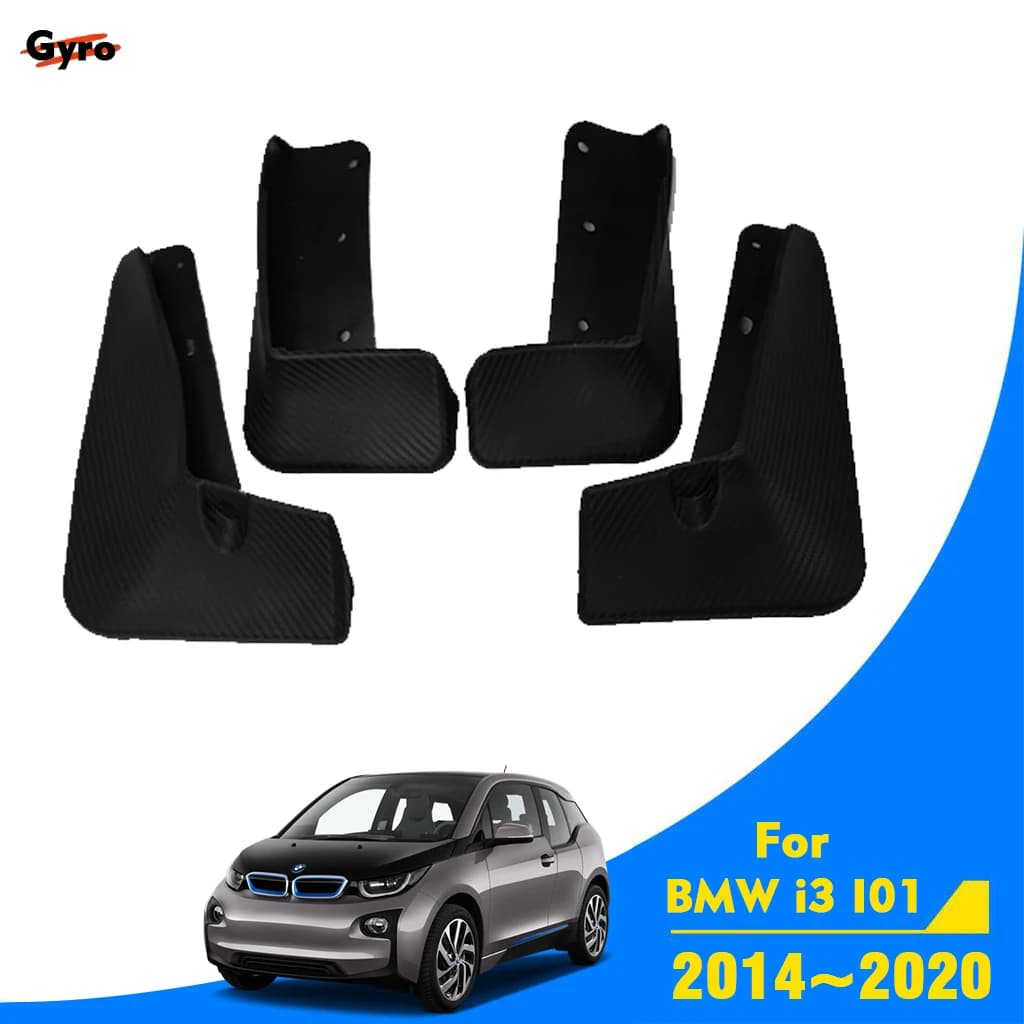For BMW i3 I01 2014~2020 Car Mud Flaps Mudflaps Mudguards Fenders Tuning Splash Duraflap Protector Accessories Wheel 4x4 2019