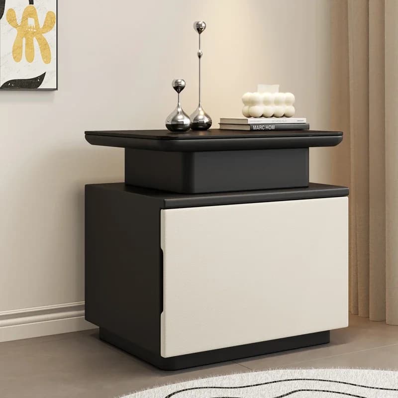 Premium Aesthetic Nightstands Modern Unique Style Minimalist Bedside Table Italian Design Mesita De Noche Bedroom Furniture