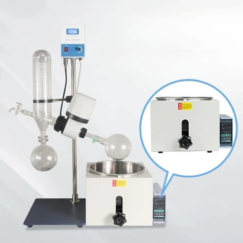 Rotary Evaporator RE-201D Laboratory Distillation and Purification Crystallization Decompression Instrument