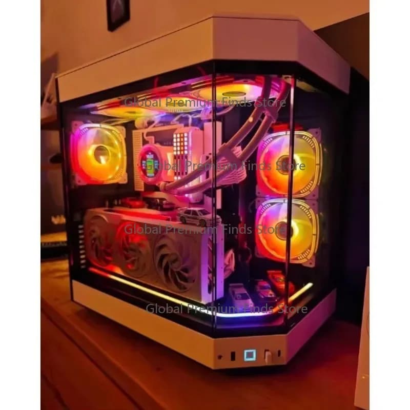Colorful Dual Chamber ATX Mid-Tower Case - Y60 Standard Edition (No Screen)