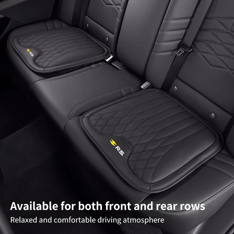 Leather Car Breathable Cushion Seat Cushion Interior Accessories For Renault RS Performance Clio Scenic Logan Megane Koleos