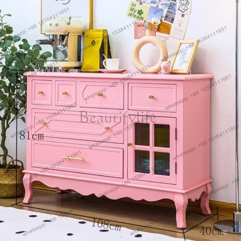 FG Salon Child Living Room Cabinets Standing Organize House Nordic Cabinet Modern Adults Muebles Para El Hogar Home Accessories