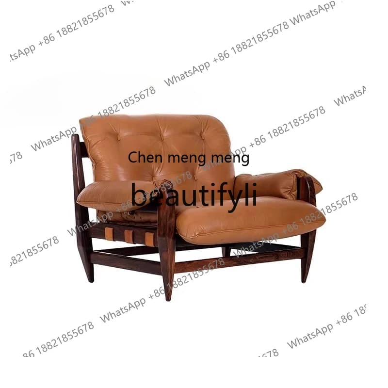 Sofa Hotel Club Living Room Balcony B & B Club Solid Wood Leisure Business Negotiation Chair