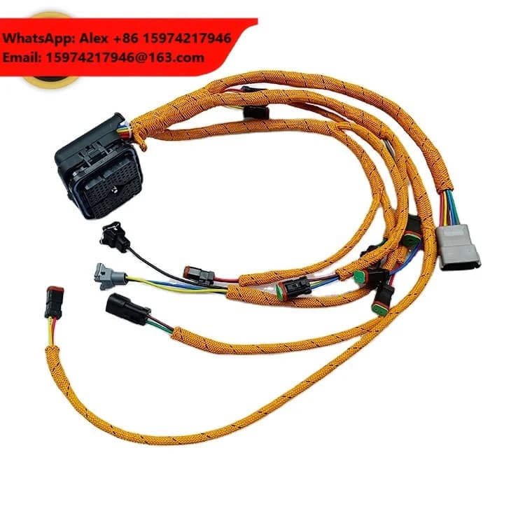 CAT E324D E325D 324D 325D C7 Engine 1982713 3812499 Wiring Harness 198-2713 381-2499