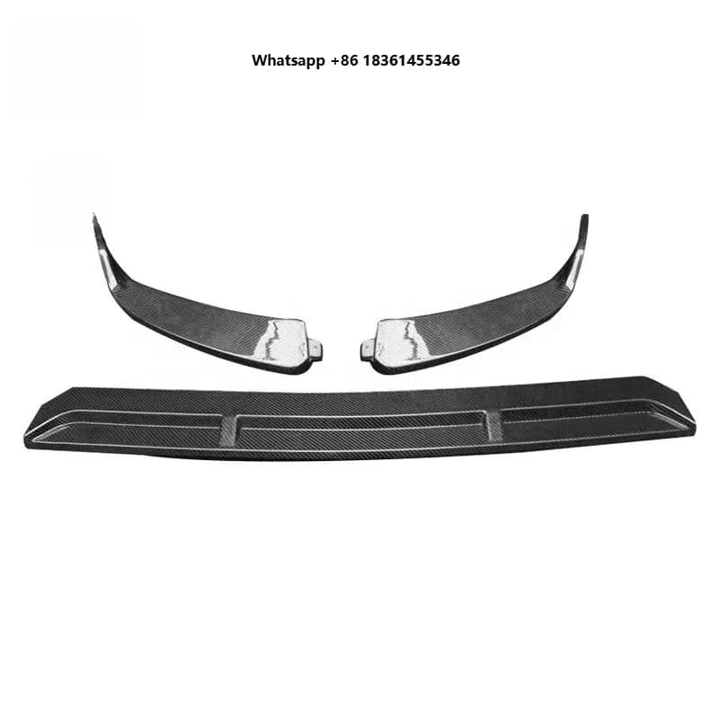 For C Class W205 C180L C200L C260L 2019-2021 Car Bodykit High Quality Carbon Fiber Car Bumpers Front Lip