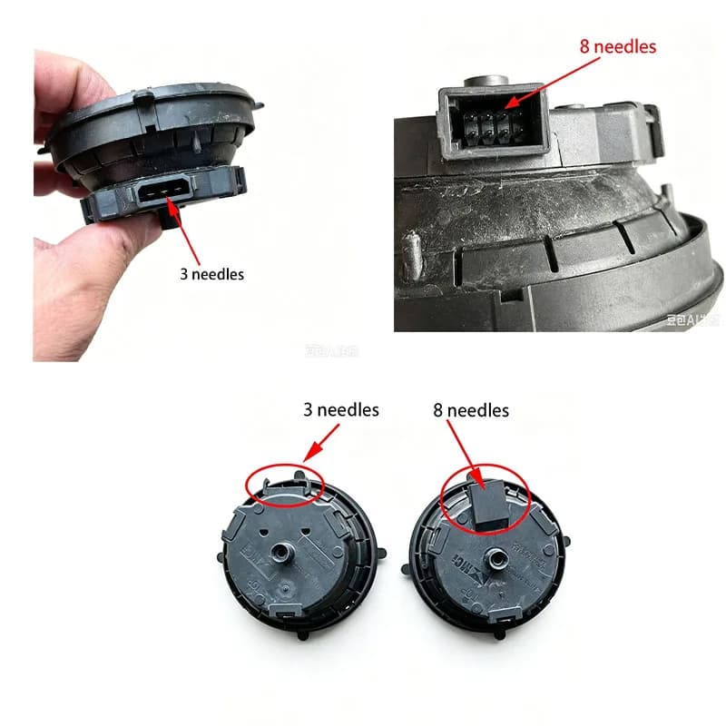 3pin 8pin Rear Mirror Motor Electric Glass Lens Adjustment for Mercedes-Benz A Class W177 W178 CLA 2019 2020 2021 2022 2023 2024