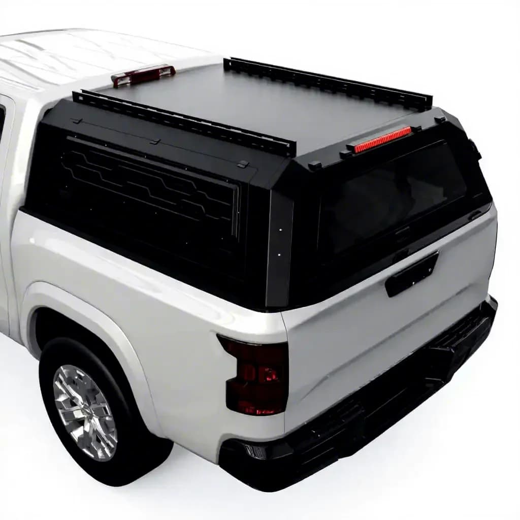 High-Strength Stainless Steel Truck Canopy for Nissan Frontier 2022-2026 5ft Bed with 301L-400L Capacity OEM Service