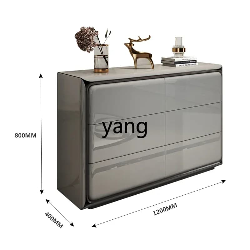 LH light luxury minimalist six-chest cabinet bedroom bedside storage cabinet modern simple living room locker