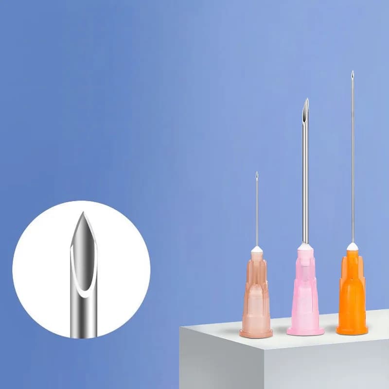 Disposable 30G29G27G25G23G21G18G Small Painless Ultra-Fine Beauty 4/13/25/30/38/50/mm Ultra-Fine Teeth Eyelid Tattoo Needle
