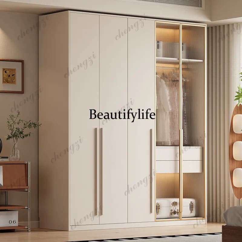 P182 White Luxury Large Wardrobes Wood Modular Modern Space Saving Wardrobe Closet Bedroom Living Room Guarda Roupa Casal Furnit