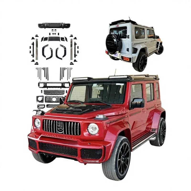 High Quality Offroad Lift Body Kit Fit 2019-2024 Jimny JB74 XL Upgrade to G63 Style, Exterior Modification Accessories