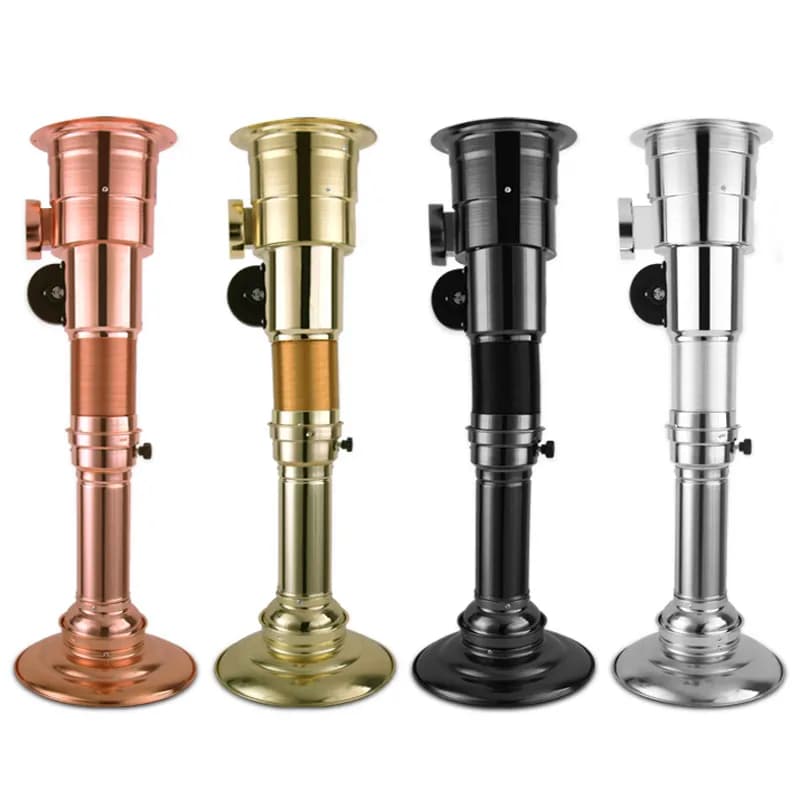 Barbecue shop exhaust equipment, pot row upper row telescopic commercial