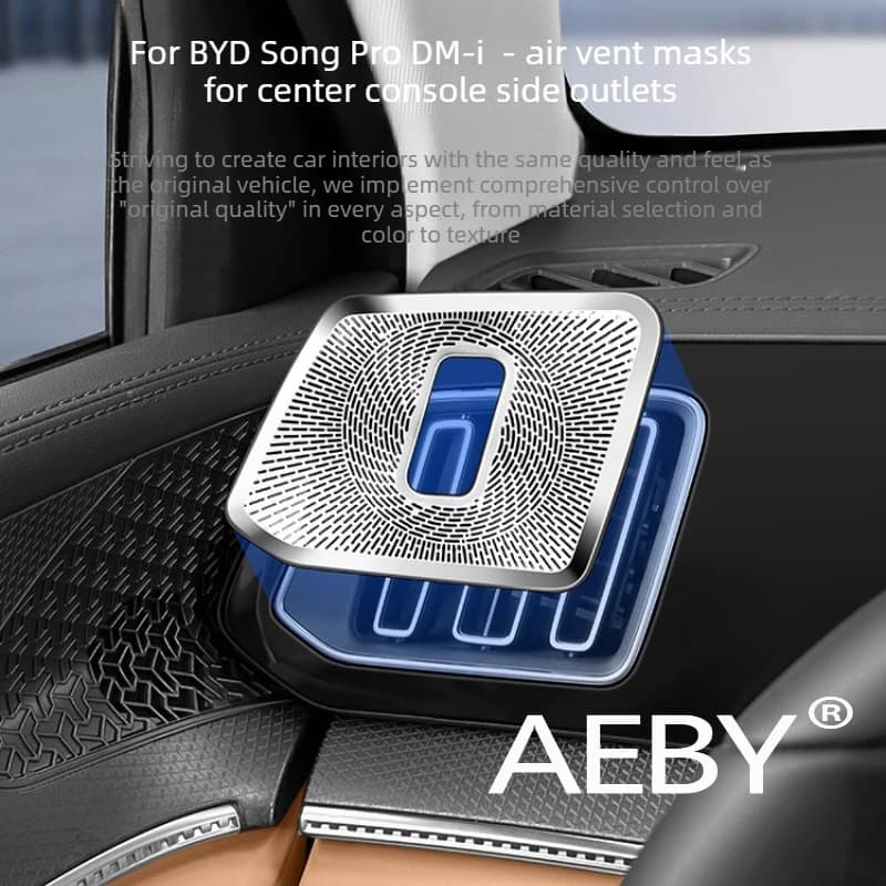AEBY For BYD Song Pro DM-i 2025-2026 Dashboard Air Vent & Speaker Dust Cover,Custom Fit Dashboard Covers,No Tools Needed