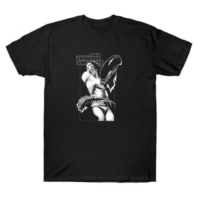 Ripley 0412 Xenomorp Horror movie Weyland Sci-Fic Alien Gift T-Shirt 100% cotton Short Sleeve Graphic clothes All size tops