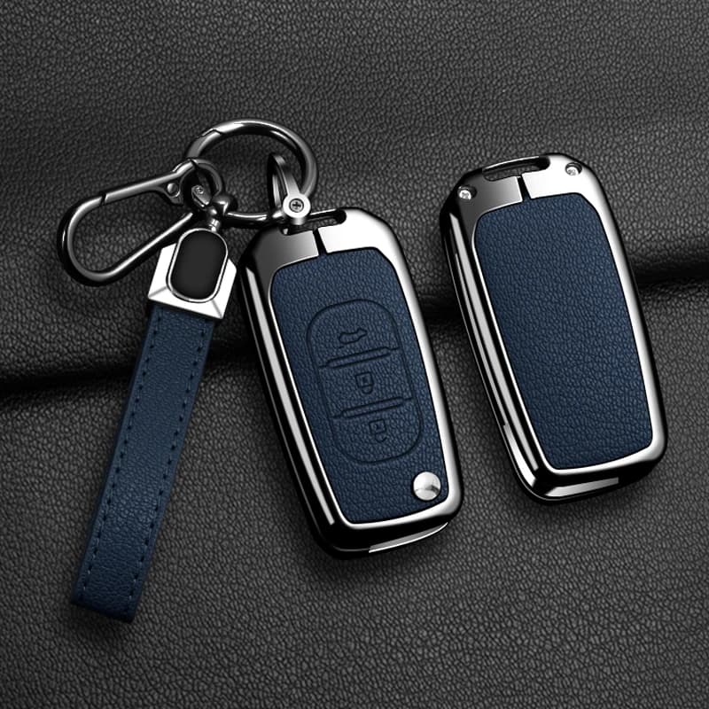 Zinc Alloy Car Flip Key Case Shell For Renault Kadjar Captur Megane Sandero Stepway Logan Clio 5 2022 Arkana 2020 2021 Kwid 2023