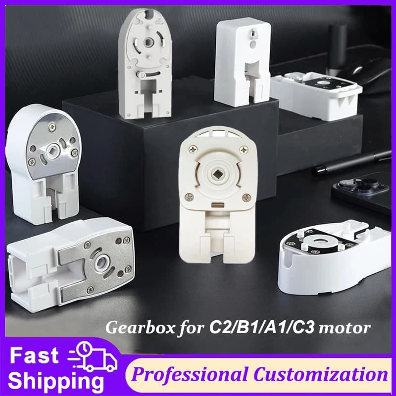 Dooya KT82/DT82 Gear Box Electric Curtain Track Gearbox for Aqara C2/C3/B1/A1 Motor Drive Unit Curtain Rai Accessories
