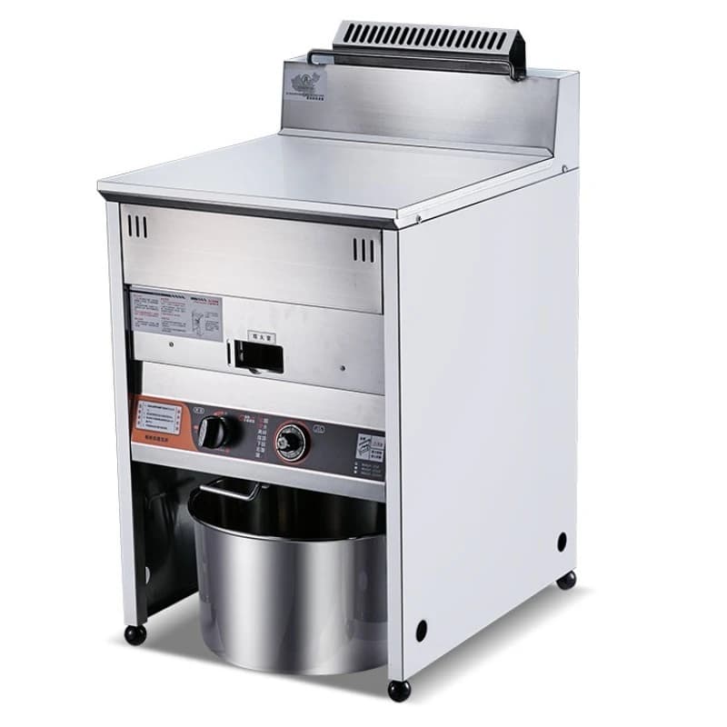 Commercial vertical gas, natural gas, automatic constant temperature fryer c