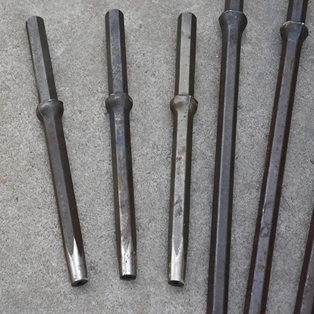 1-pack rock drill, pneumatic drill rod, mining pick, universal drill bit, B22 tunnel gun drill rod
