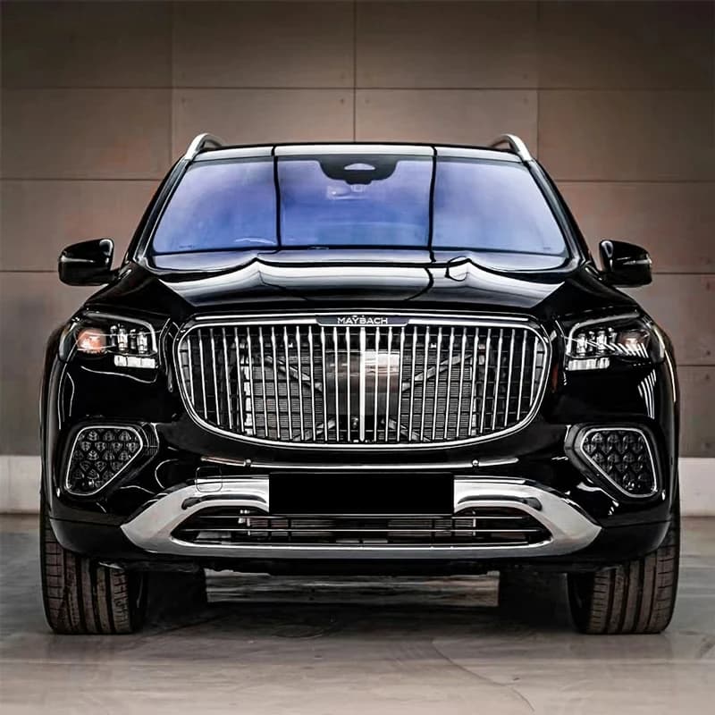 Car Body Kits for  2024 GLS X167 Upgr  Body Kit Front Bumper Grille   Diffuser  Exhaust Pipe