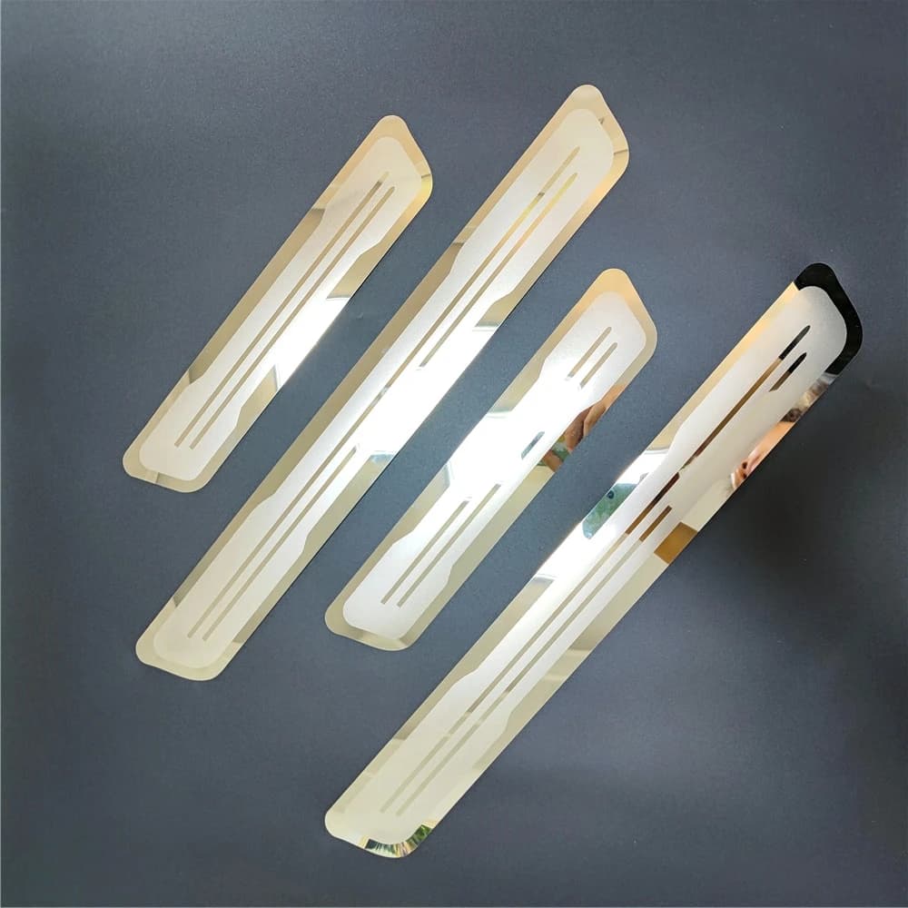 For Mitsubishi ASX 2010-2022 2023 2024 2025 Chrome Threshold Pedal Protector Door Sill Scuff Plate Trims Car Styling Accessories