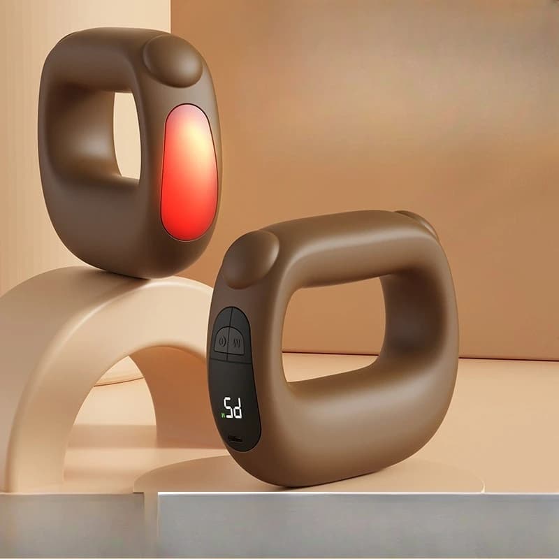 Fascia Ring, Massage Ring Vibration Massager Shoulder and Neck Yoga Ring Mini Shaking Machine Massager