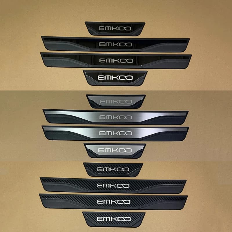 ABAIWAI For GAC Trumpchi EMKOO 2022 2023 2024 2025 2026 2027 Car Door Sill Plate Stainless Steel Accessories Interiors Auto Part