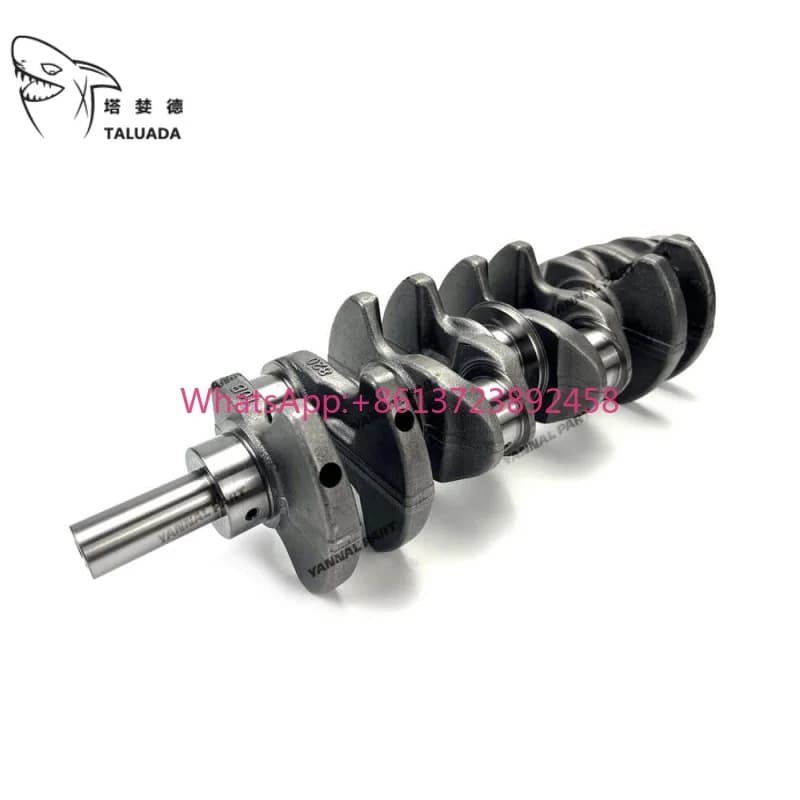 TA;UADA 4LB1 Diesel Engine Crankshaft 23111-2G400 Construction Machinery Engine Replacement Spare Parts