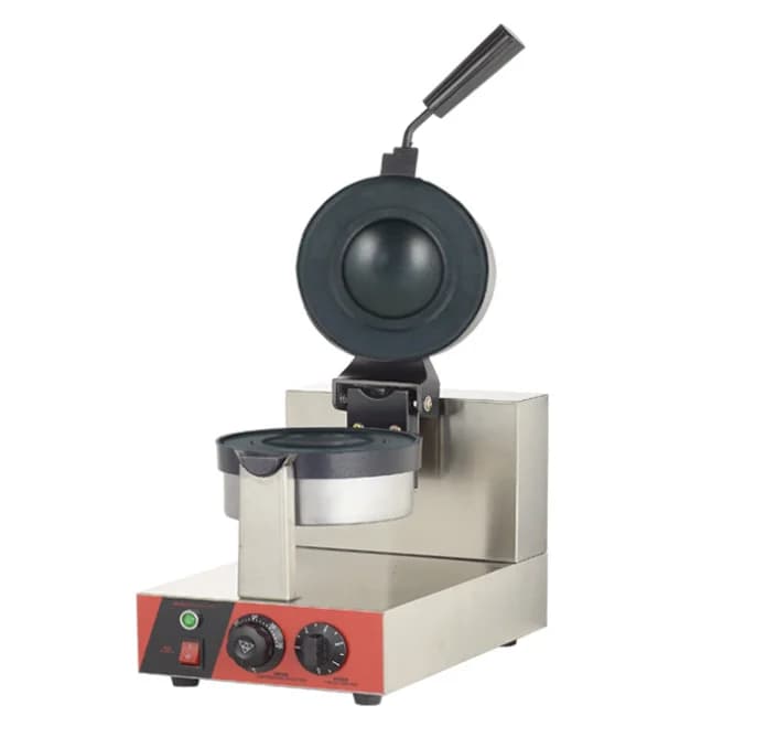 Commercial Professional Smokeless Electric Ice Cream Toast Waffle Maker Gelato Panini Press Grill  UFO Burger Maker Machine