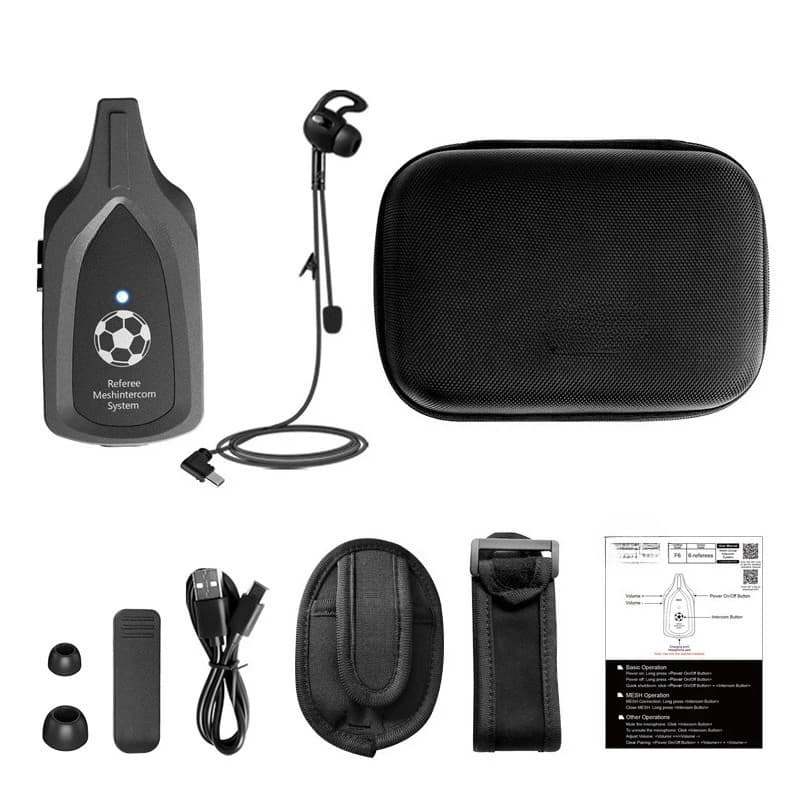 Football referee walkie-talkie professional event walkie-talkie