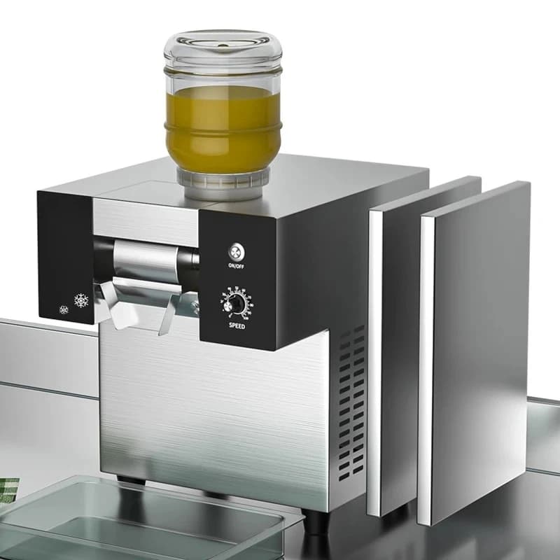 2024 New Popular Snow Maker Portable Bingsu Shaved Machine Electric Snow Ice Shaver Making Machine Snowflake Ice Maker Machine