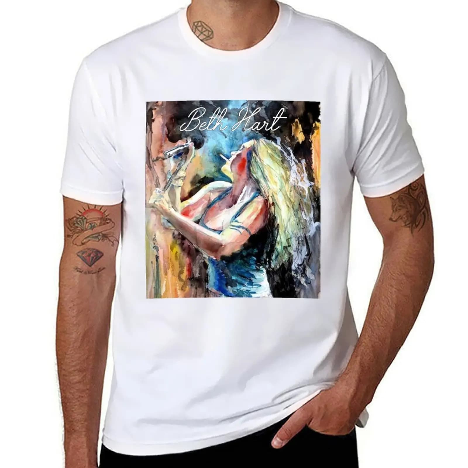 Beth Hart T-Shirt man t shirt heavy cotton t shirts designer T-Shirt