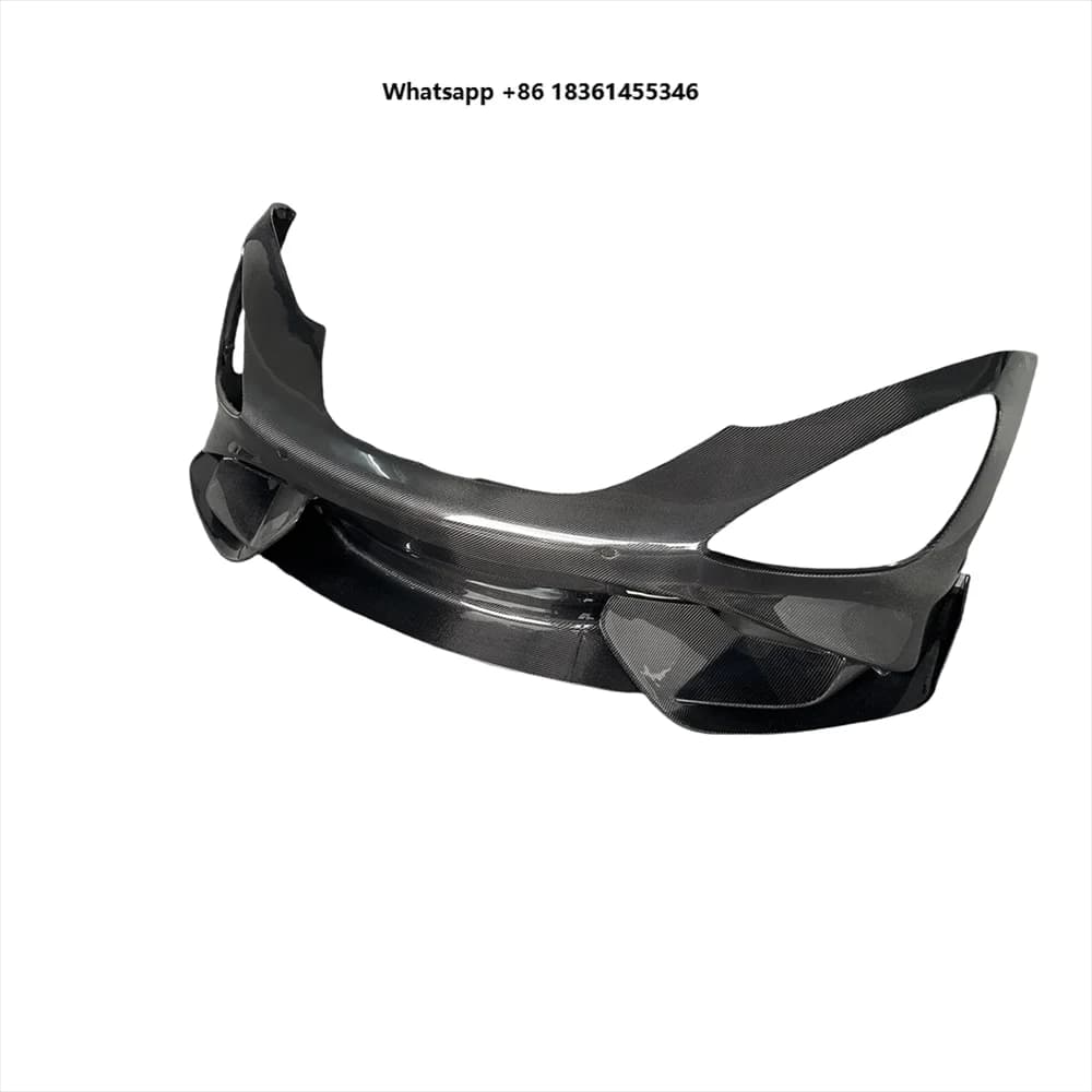 For  720S Upgrade 765LT Front Bumper Body Kit Carbon Fiber Front Bumper