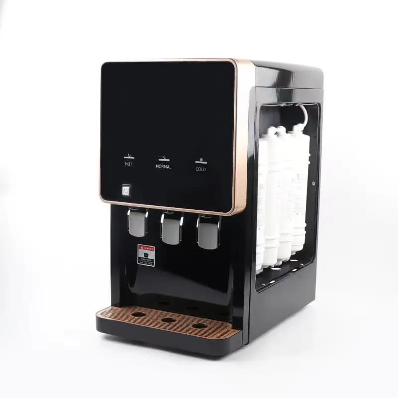 Home Use Desktop Water Cooler Hot&cold Normal Children Safety Lock RO Water Dispenser Purifier Cooler