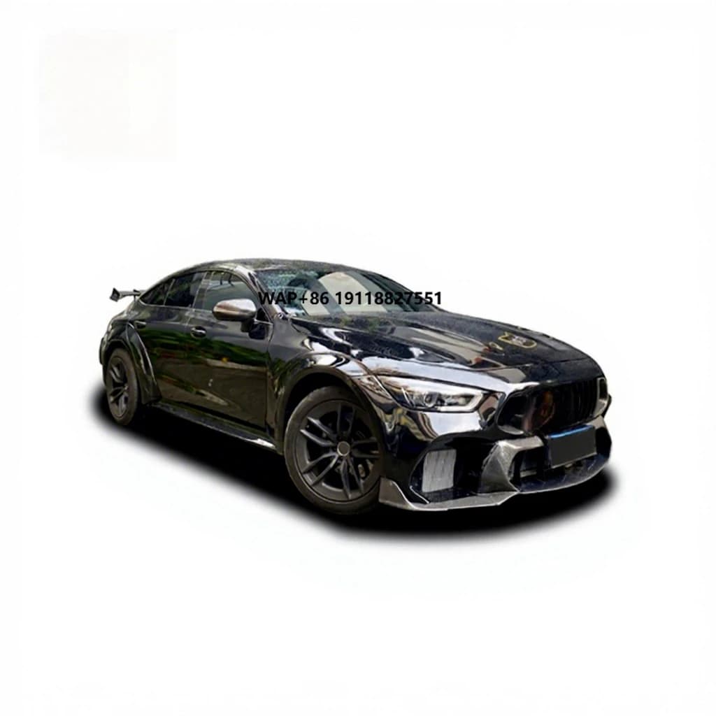 For  GT GT50 GT53 GT63 GT43 Restyling Rocket 900 Bra-B Style Wide Bodykit Rear Diffuser Spoiler Fender Flares