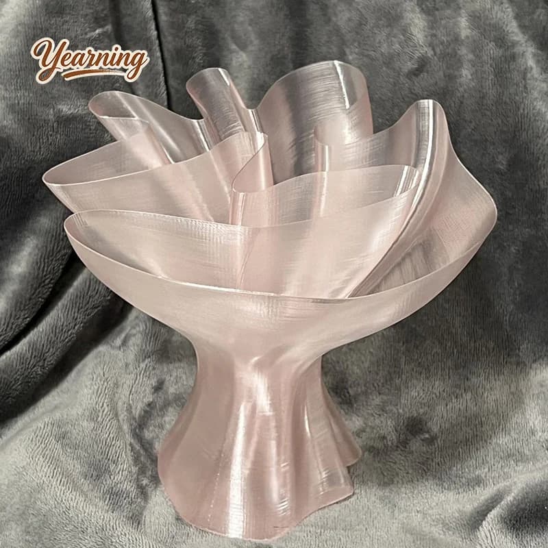 3D Printed Vase Living Room Decor Ins Style High End Minimalist Fashion Art Niche Entryway Ornament