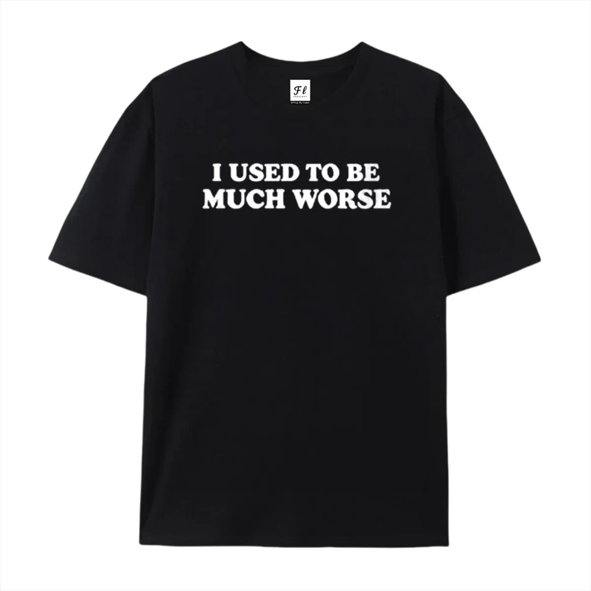 Vintage Sarcastic Text Graphic T-Shirt for Men Funny Letter Print Short Sleeve Tee Casual Loose Fit Tops for Streetwear Daily