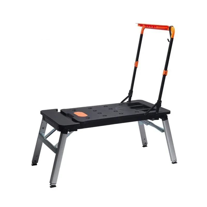 Seven-in-one Multi-functional Workbench, Horse stool, Stainless Steel Console, Trolley, Scaffold, Mobile Platform, Ladder