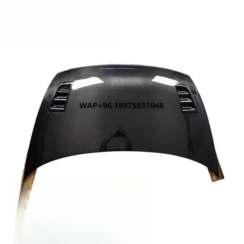 Trade Assurance Carbon Fiber Hood Fit For 2006-2010 Ci*vic 4DR USDM Vented Hood Bonnet