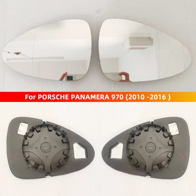 For PORSCHE PANAMERA 970 (2010 -2016 ) OEM:97073103505 / 97073103809 High quality wide angle car heated door mirror glass L/R