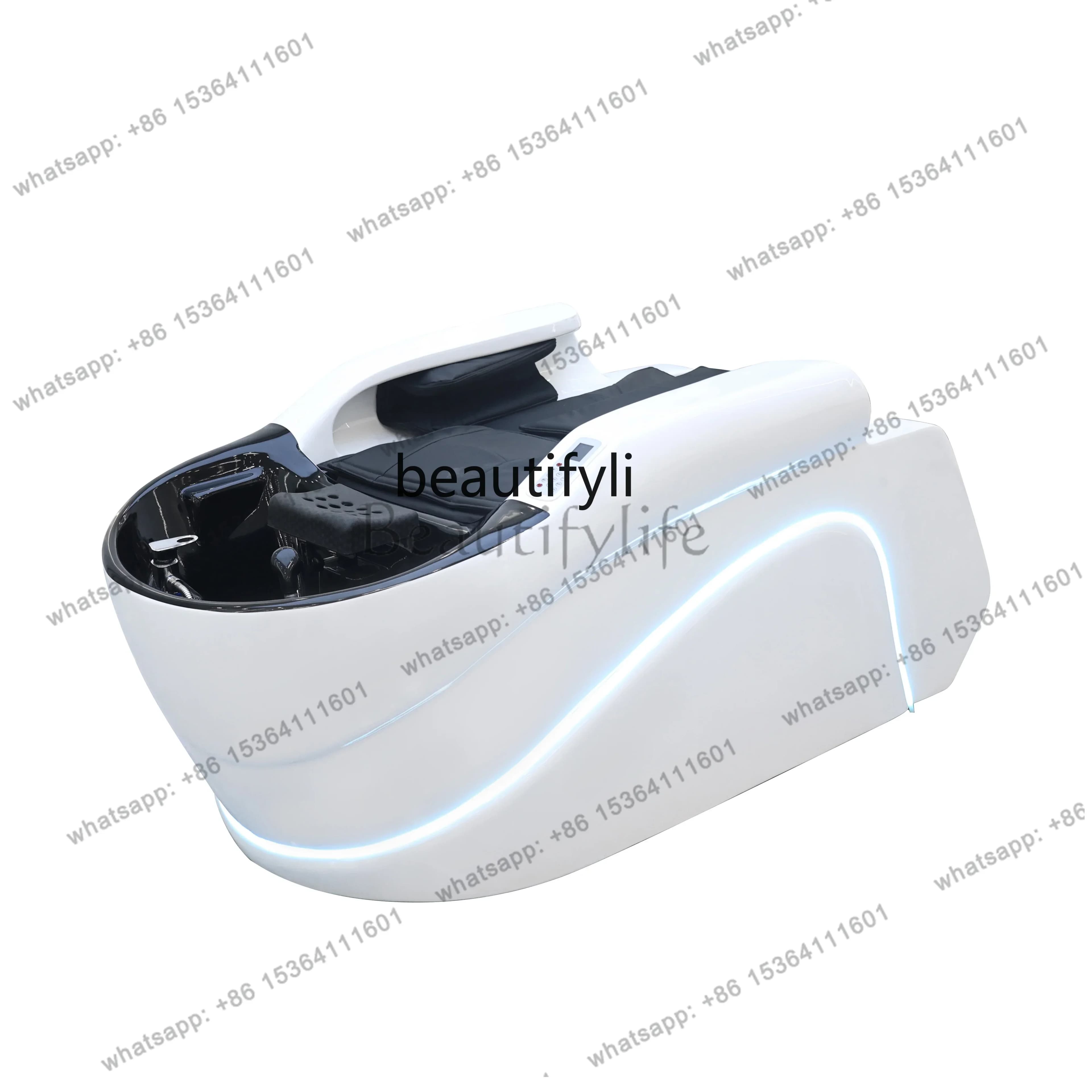 Automatic intelligent massage electric shampoo bed barber shop multi-functional Thai head treatment bed