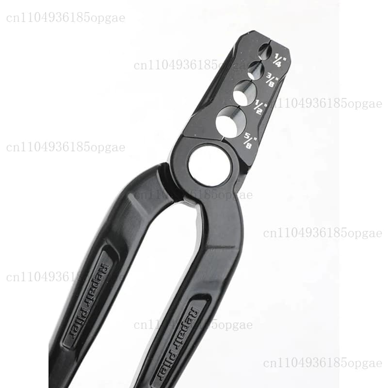 HVAC Copper Tube Repair Pliers, Manual Compound Leverage Rounder Forming Tool for 1/4" 3/8" 1/2" 5/8" 3/4" Inch Pipe
