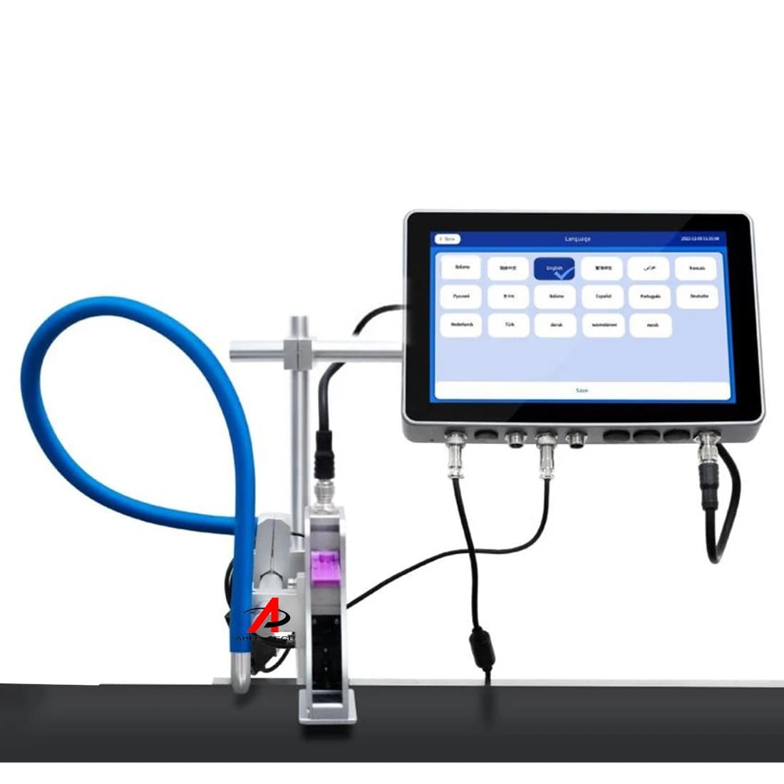 Inkjet Printers 7 Inch Touch Screen Industrial Inkjet Date Coder For Bottle Plastic Bag
