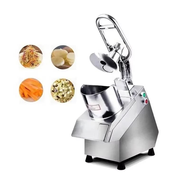 SUS Mini Commercial Restaurant Food Processor Machine Fast Home Kitchen Fruits Carrots Cutting High-Speed Chopping Blade Food