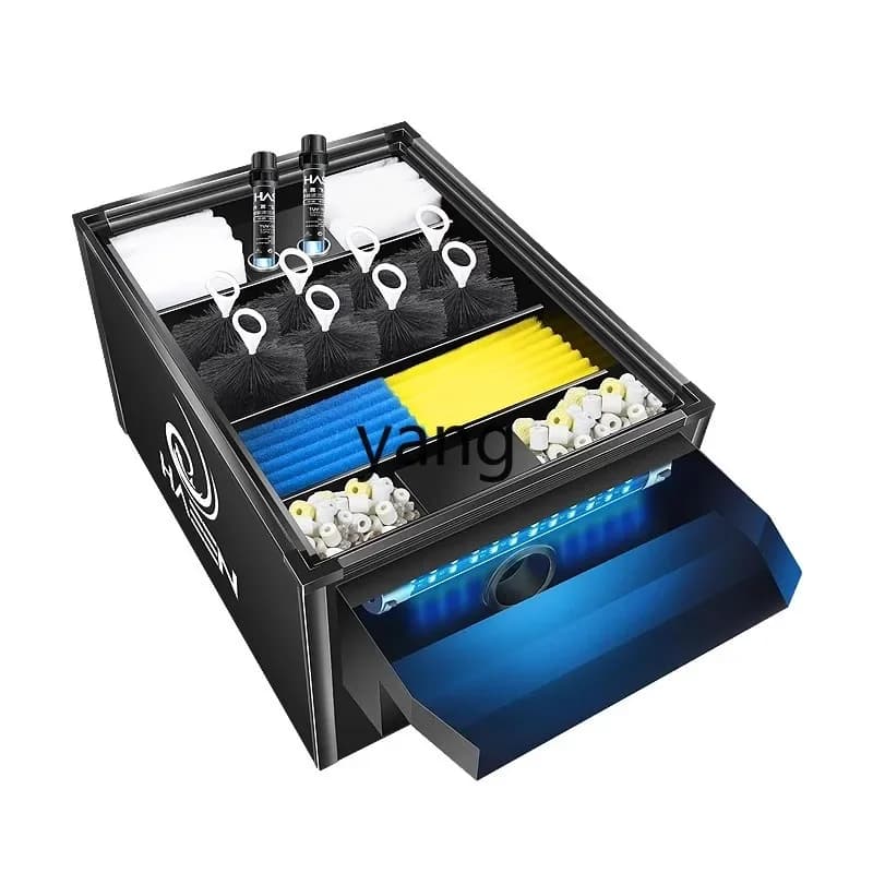 LMM ，fish pond filter circulation system Koi aquarium external waterfall water purification equipment