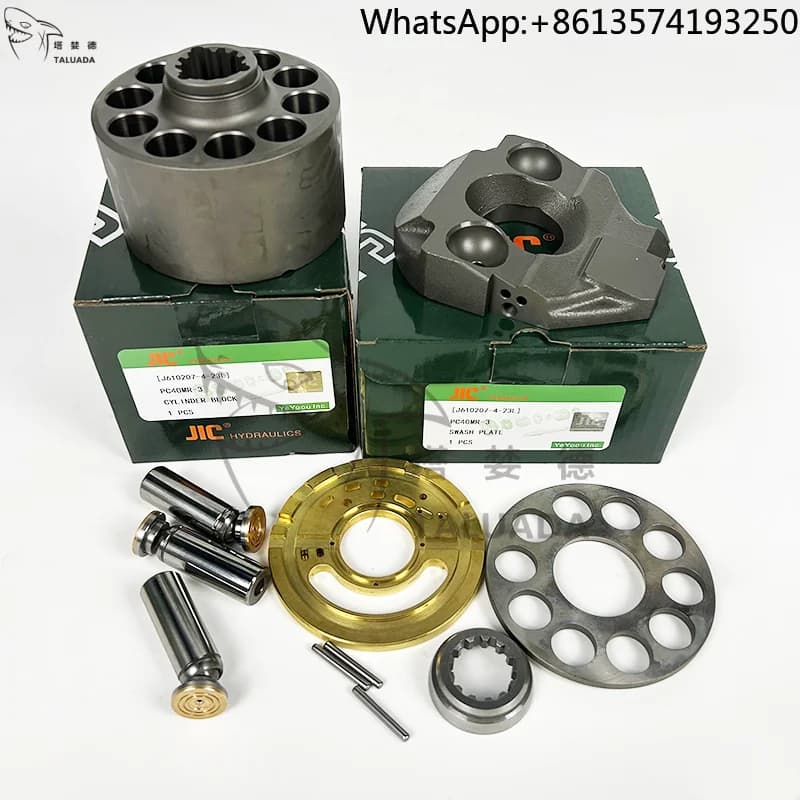 TALUADA High Quality JIC Hydraulic Pump Parts Repair Kits J610207-4-23L for Komatsu PC40MR-2