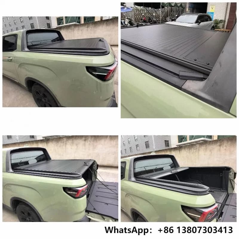 Pickup Truck Bed Cover Aluminum Roller Shutter Electric for Geely Automobile Radar 2025 Toyota Hilux Ford Ranger T9