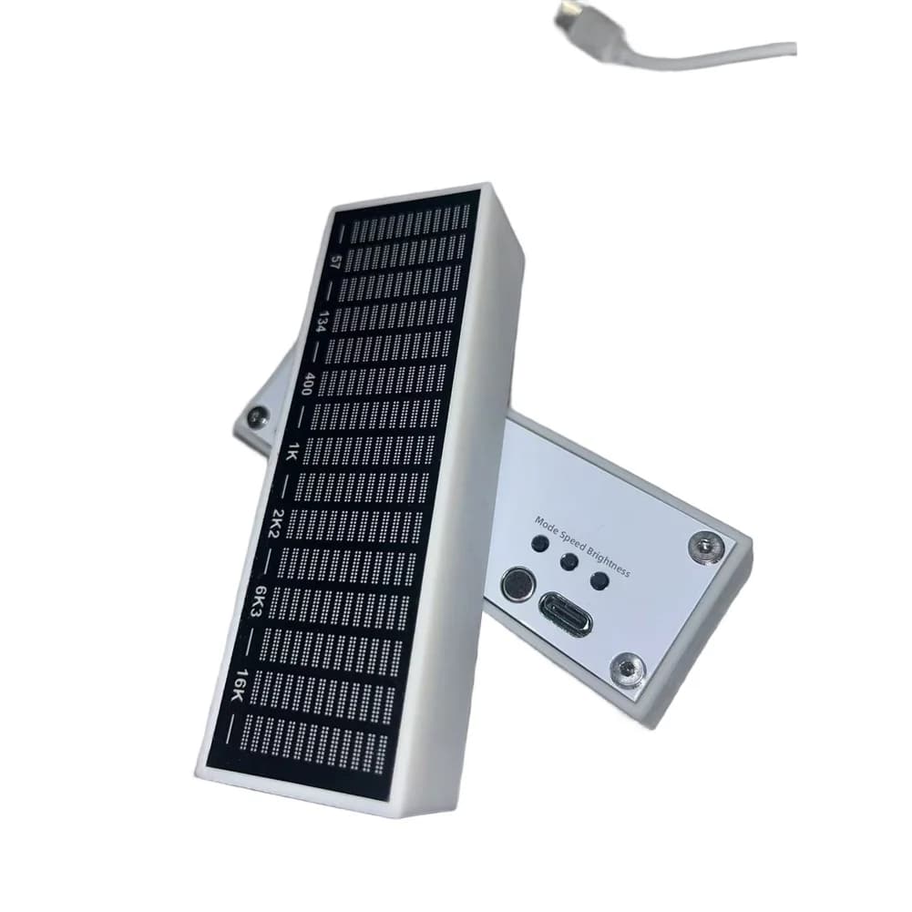 LED Music For SPECTRUM Display Lamp Sound Activated for Car Dashboard Desktop For Home Use USB Powered 3D Printed Housing