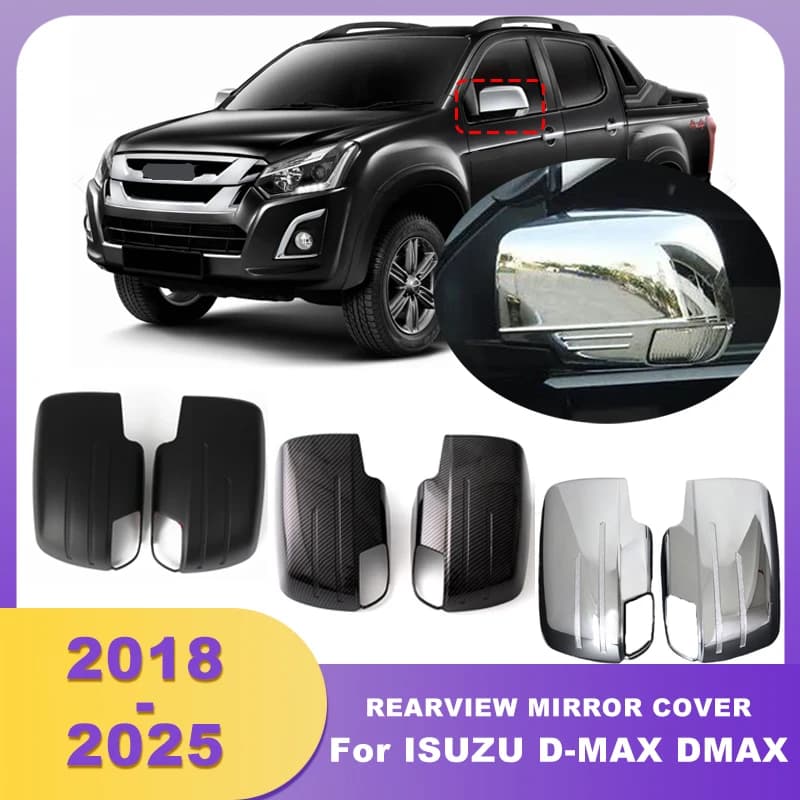 Car Rearview Mirror Covers Side Mirror Cover For ISUZU D-MAX DMAX 2012 2013 2014 2015 2016 2017 2018 2019