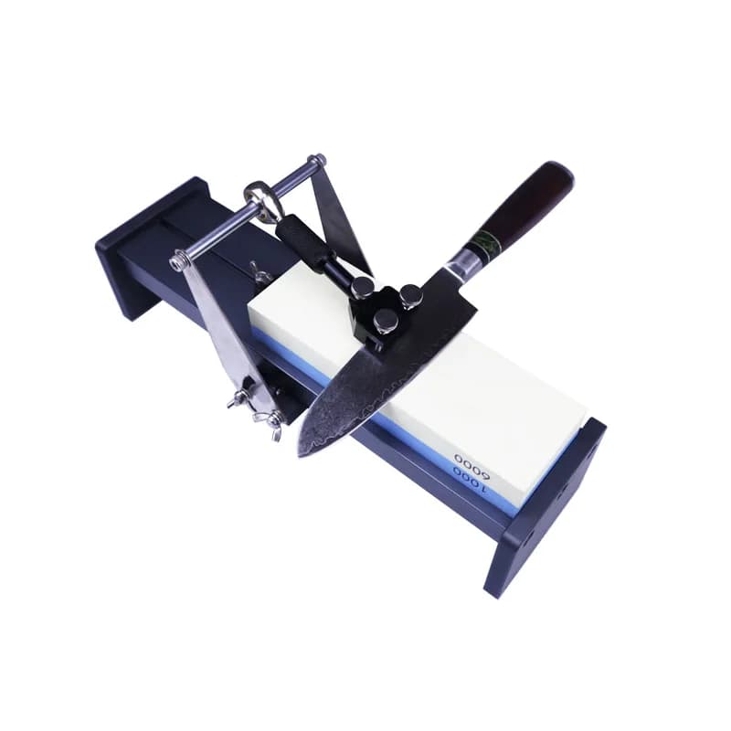 【Hot】New Fixed angle Knife Sharpener Professional Adjustable Sharpening Kitchen Grinding System Grinder Woodwork Tool Whetstone